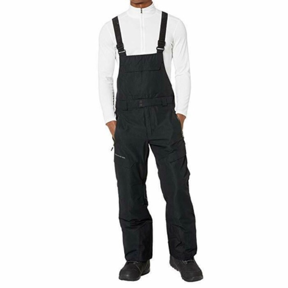 🆕 Obermeyer- Perseus Ski Bib Pant⛷Mens Med, Black. Lightweight & Warm. N…